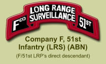 Company F, 51st Infantry (LRS) (ABN) (F/51st LRP’s direct descendant)